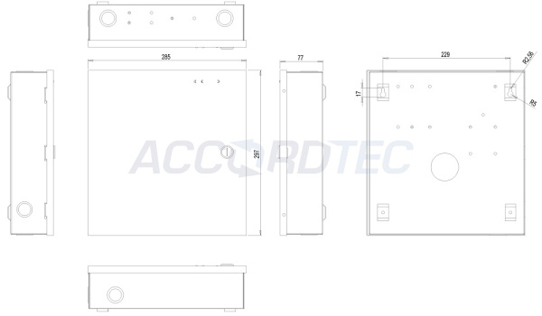 ББП-30 ТР исп.2 Блок бесперебойного питания ТР 043/2017 ACCORDTEC, 12 В, 3 A